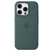 Чехол iPhone 16 Pro Apple Silicone Case with MagSafe (Lake Green)