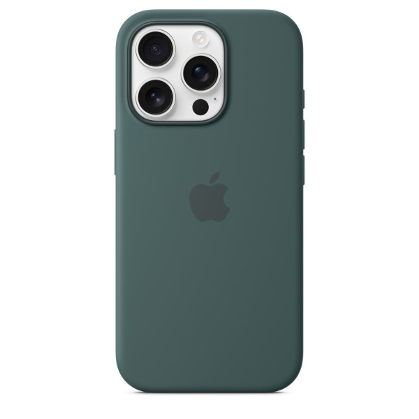 Чехол iPhone 16 Pro Max Apple Silicone Case with MagSafe (Lake Green)