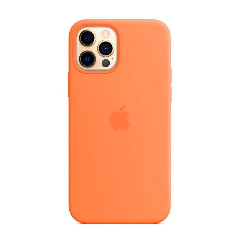 Чехол iPhone 12/12 Pro Apple Silicone Case (Kumquat) фото 2