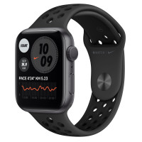 Apple Watch Nike SE GPS 40mm Space Gray Aluminum Case w. Anthracite/Black Nike Sport B. (MYYF2UL/A) UACRF