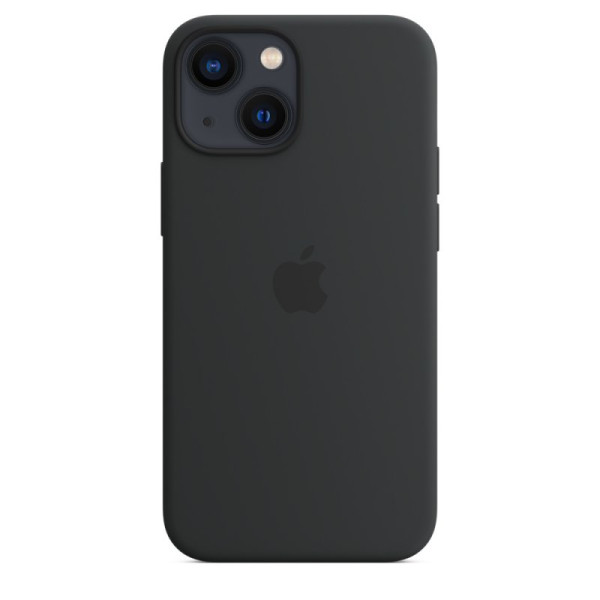 Чехол Накладка для iPhone 13 mini Apple Silicone Case with MagSafe (Midnight)