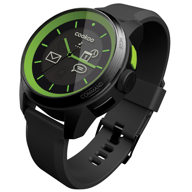 COOKOO Watch GreenOnBlack (CKW-ZK002-01) фото 2 COOKOO Watch GreenOnBlack (CKW-ZK002-01) фото 2