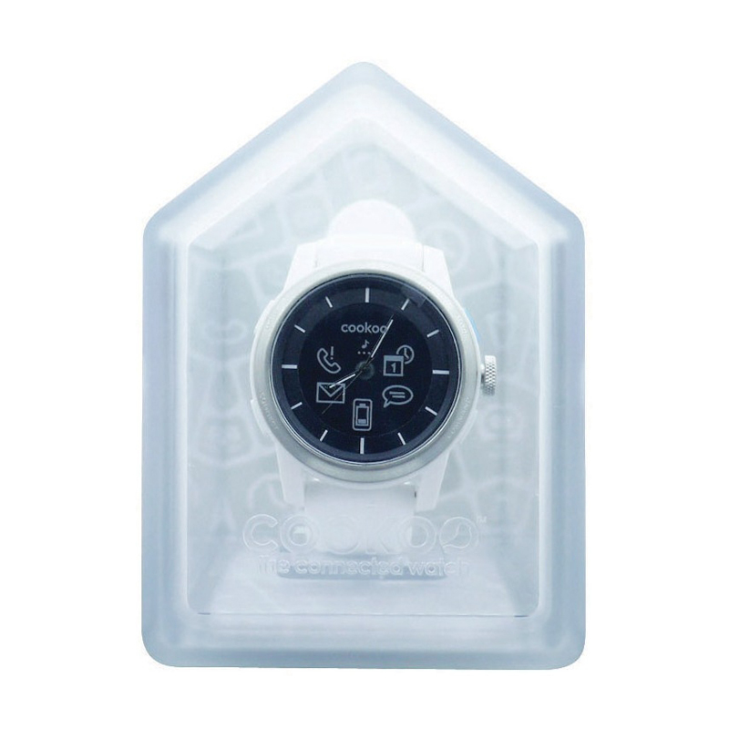 COOKOO Watch SilverOnWhite (CKW-SW002-01) фото 2