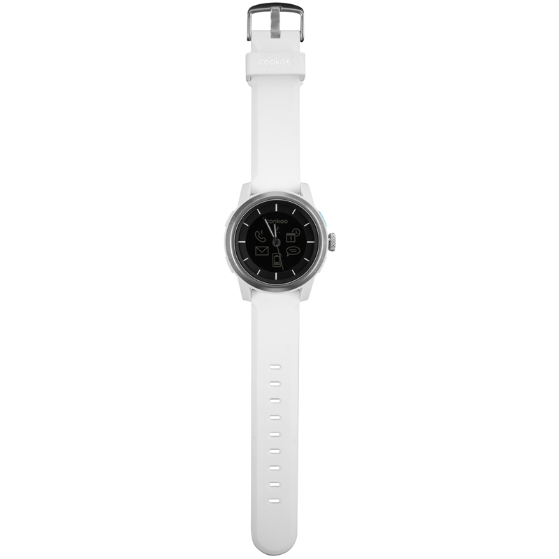 COOKOO Watch SilverOnWhite (CKW-SW002-01) фото 2