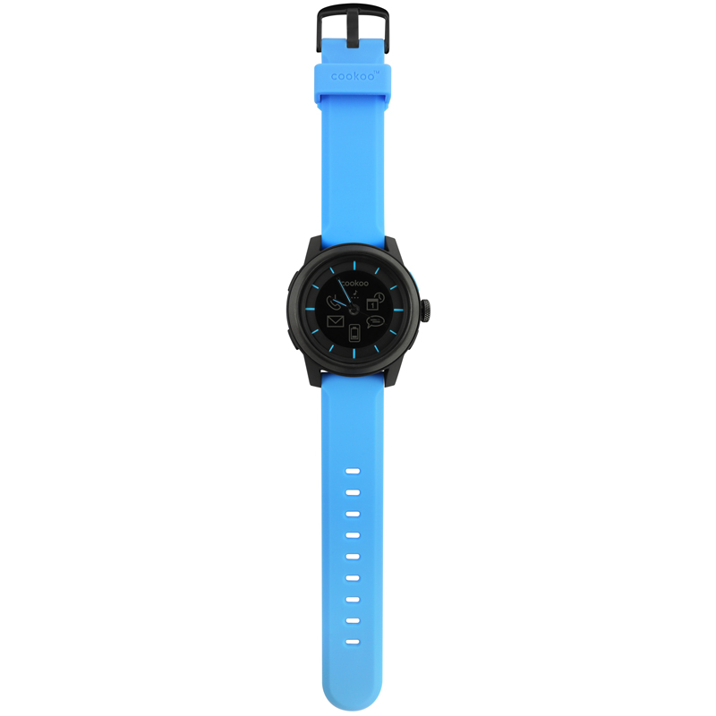 COOKOO Watch BlackOnBlue (CKW-KB002-01) фото 2