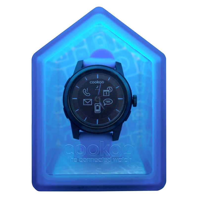 COOKOO Watch BlackOnBlue (CKW-KB002-01) фото 2