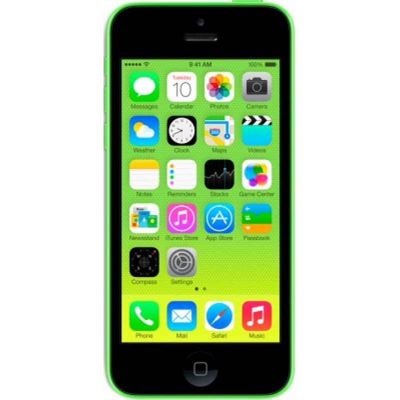 Apple iPhone 5C 32GB (Green) (Refurbished) фото 2