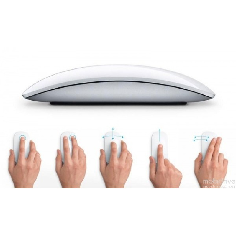 Мышка Apple Magic Mouse (MB829ZM/A) (белый) фото 2