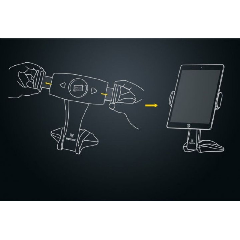 Тримач автомобільний REMAX RM-C16 black фото 2