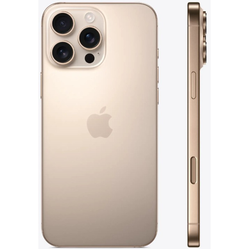 Apple iPhone 16 Pro Max 512GB eSIM Desert Titanium (MYW93) фото 2 Apple iPhone 16 Pro Max 512GB eSIM Desert Titanium (MYW93) фото 2