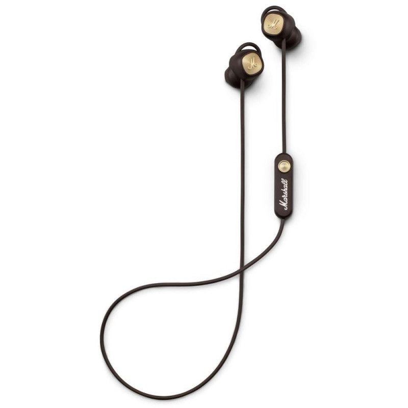 Наушники с микрофоном Marshall Minor II Bluetooth Brown (4092260) фото 2 Наушники с микрофоном Marshall Minor II Bluetooth Brown (4092260) фото 2