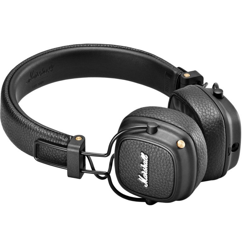 Наушники с микрофоном Marshall Major III Bluetooth Black (4092186) фото 2 Наушники с микрофоном Marshall Major III Bluetooth Black (4092186) фото 2