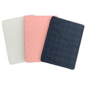 Чехол книжка для iPad 10.2 Origami Case Chanel (Pink)