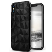 Чехол накладка iPhone X\Xs Gingle Series (black/orange)