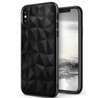 Чехол накладка iPhone Xs  Usams Gelin (black)