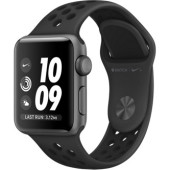 Apple Watch Nike+ Series 3 GPS + Cellular 42mm Space Gray Aluminum w. Anthracite/BlackSport B. (MTGW2)