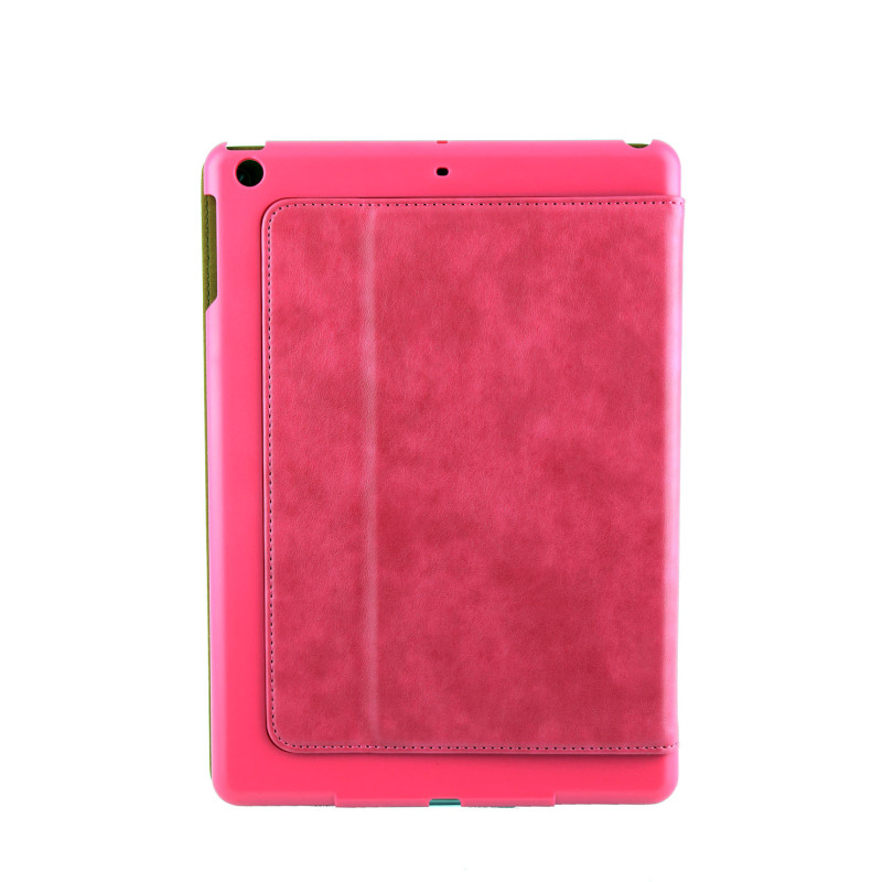 Чехол Книжка для iPad Air WRX (Малиновый) (Кожа) фото 2