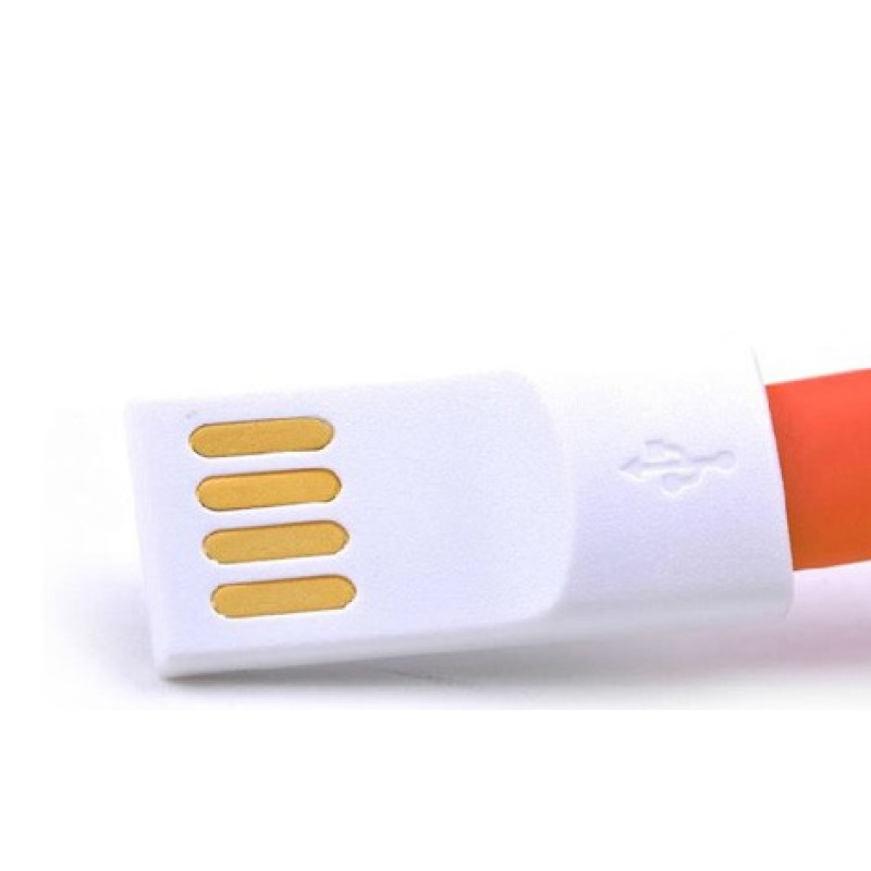 Кабель синхронизации Lightning 8 pin  AUZER ACL1 Orange фото 2