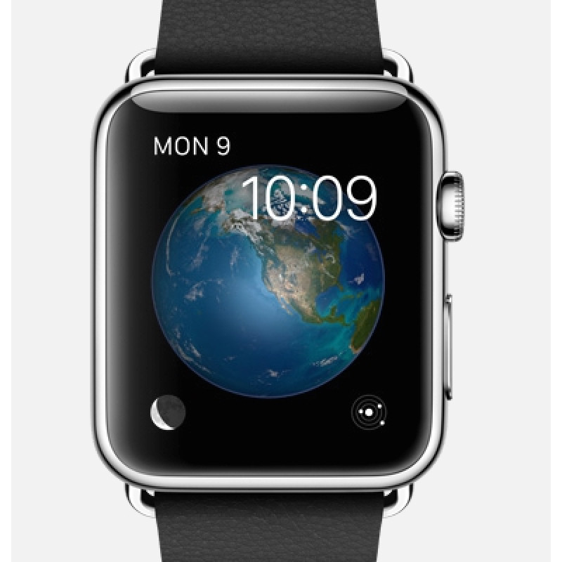 Apple Watch 38mm Stainless Steel Case with Black Classic Buckle (MJ312) фото 2 Apple Watch 38mm Stainless Steel Case with Black Classic Buckle (MJ312) фото 2