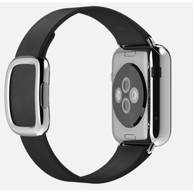 Apple Watch 42mm Stainless Steel Case with Black Classic Buckle (MJ3X2) фото 2 Apple Watch 42mm Stainless Steel Case with Black Classic Buckle (MJ3X2) фото 2