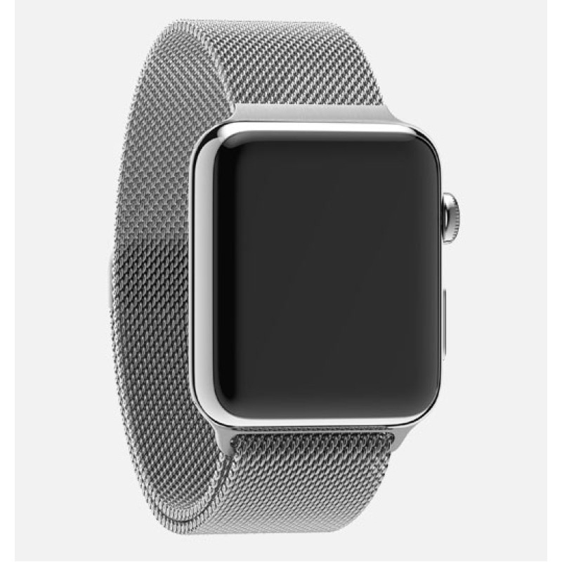 Apple Watch 42mm Stainless Steel Case with Milanese Loop (MJ3Y2) фото 2