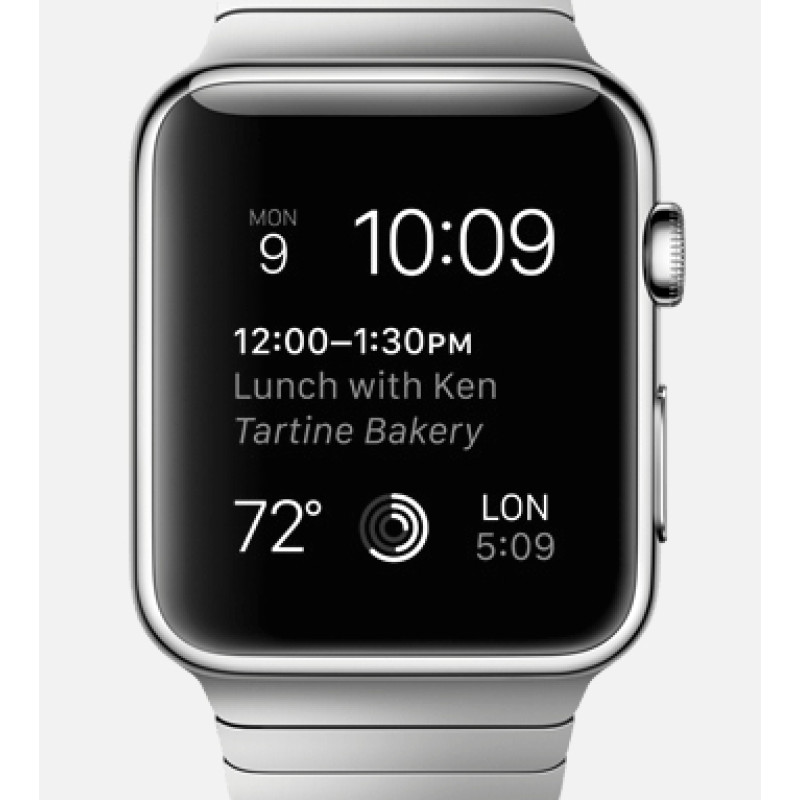 Apple Watch 38mm Stainless Steel Case with Link Bracelet (MJ3E2) фото 2 Apple Watch 38mm Stainless Steel Case with Link Bracelet (MJ3E2) фото 2