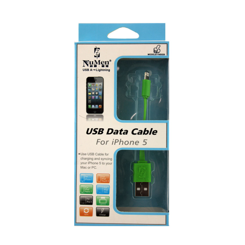 Кабель Apple Lightning NuMen (USB) фото 2