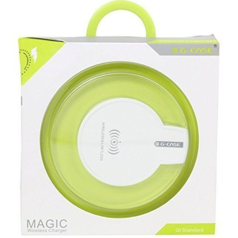 Беспроводное зарядное устройство G-Case Magic Glass Wireless Charger (White) фото 2 Беспроводное зарядное устройство G-Case Magic Glass Wireless Charger (White) фото 2