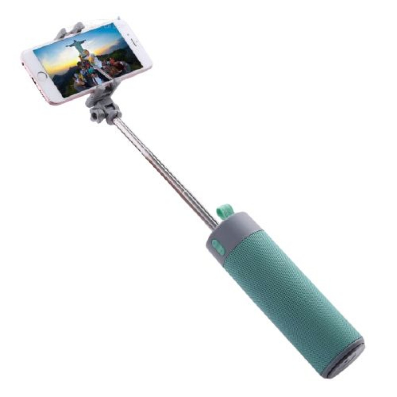 Монопод ROCK Bluetooth Speaker (blue/orange) фото 2