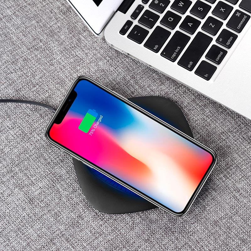 Бездротове зарядний пристрій Hoco CW10 (black) фото 2