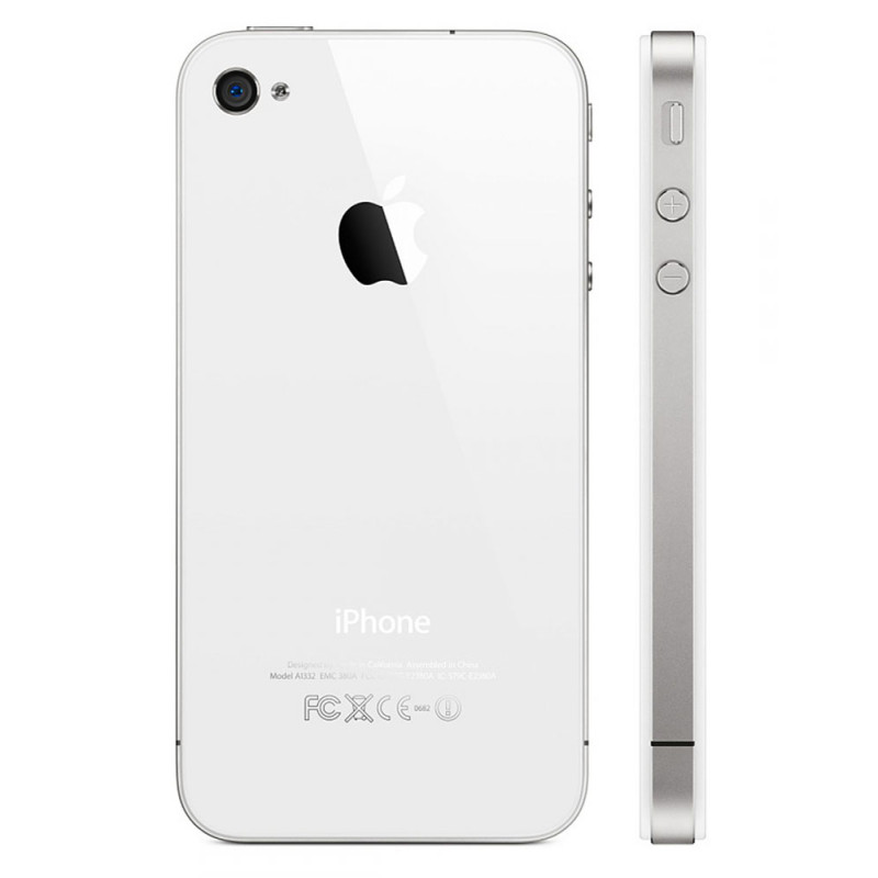 Apple iPhone 4 8GB (White) (Refurbished) фото 2