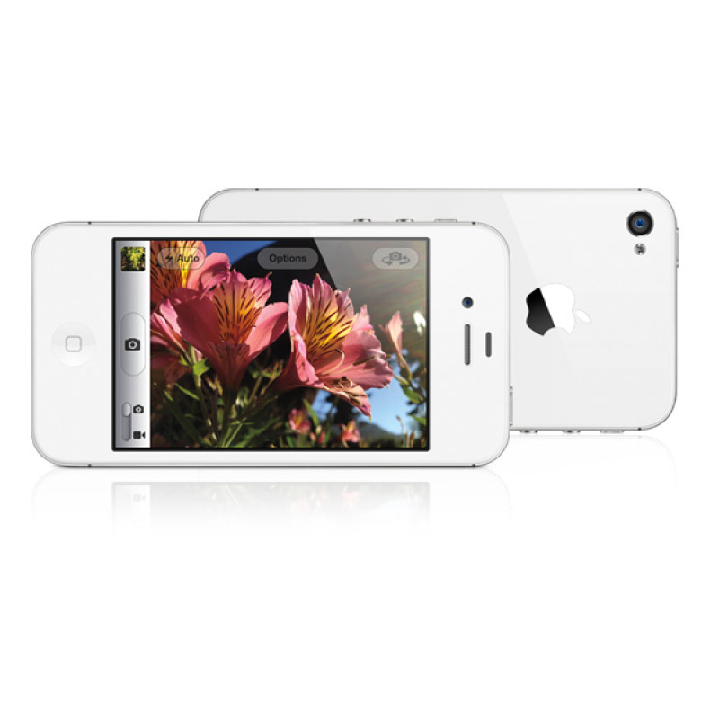 Apple iPhone 4 8GB (White) (Refurbished) фото 2