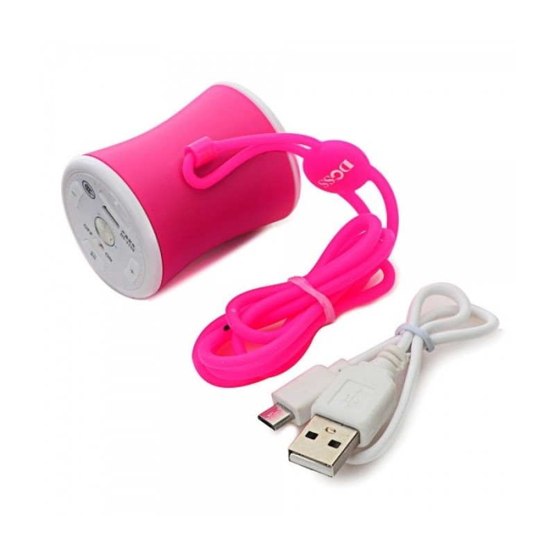 Акустика DOSS SMALL (Bluetooth) (Handsfree) (Рожевий) фото 2