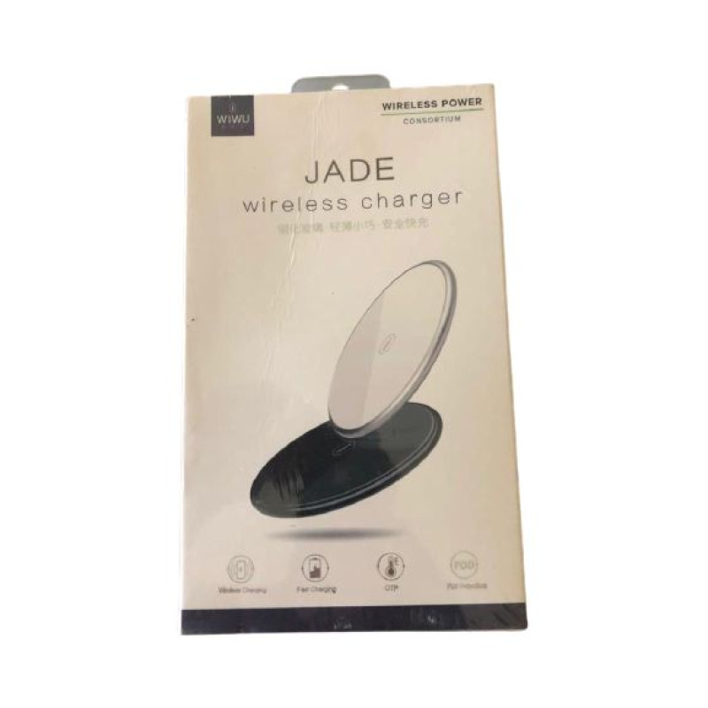Безпровідний зарядний пристрій WiWU Jade Wireless Charger QC200 (white) фото 2 Безпровідний зарядний пристрій WiWU Jade Wireless Charger QC200 (white) фото 2