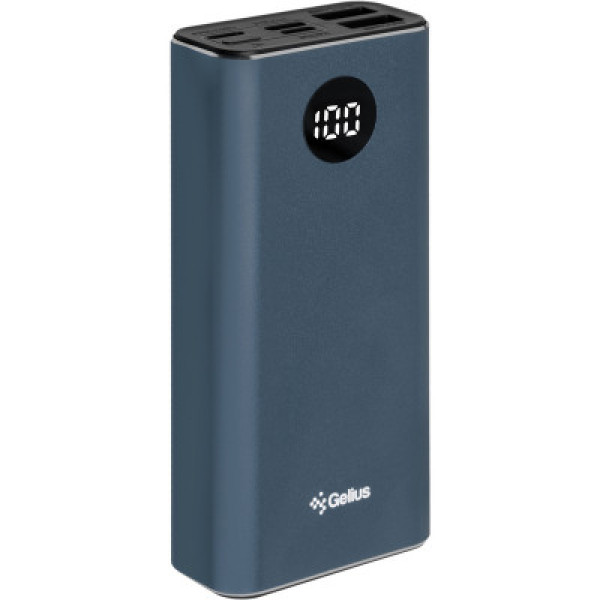 Дополнительная батарея Gelius Pro CoolMini 2 PD GP-PB10-211 9600mAh Blue (12 мес) - фото Дополнительная батарея Gelius Pro CoolMini 2 PD GP-PB10-211 9600mAh Blue (12 мес)
