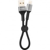 USB Cable Gelius Pro Short GP-UC107 Lightning (0.2m) Black (12 мес)