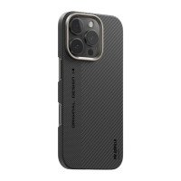 Чехол iPhone 16 Pro Max Blueo Bi-Texture 600D Air Aramid Fiber Case Black/Grey