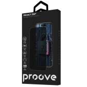 Защитное стекло iPhone 16 Plus/15 Plus Proove Privacy 360 Installation Box