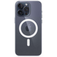 Чехол iPhone 15 Pro Blueo Crystal Drop PRO Resistance Phone Case with MagSafe (Transparent)