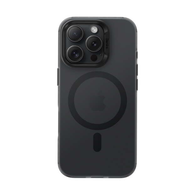 Чехол iPhone 16 Pro Benks Lucid Armor Case with MagSafe (Black)