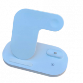 Беспроводное зарядное устройство Smart 3 in 1 Z7S Fast 15W (White)