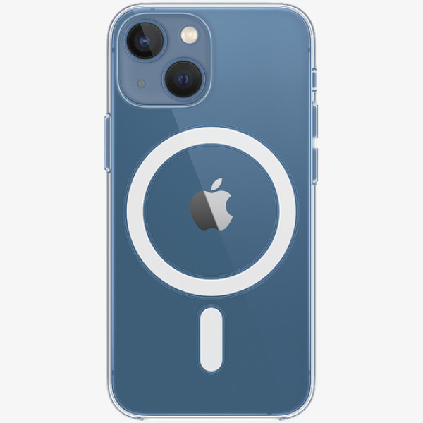 Чехол iPhone 13 Baseus Crystal Magnetic Case (Transparent)