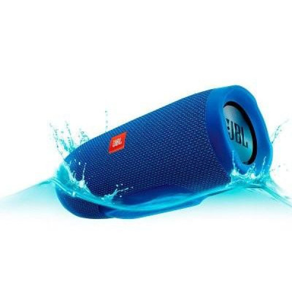 Портативная колонка JBL Charge 3 Blue (CHARGE3BLUE) - фото Портативная колонка JBL Charge 3 Blue (CHARGE3BLUE)