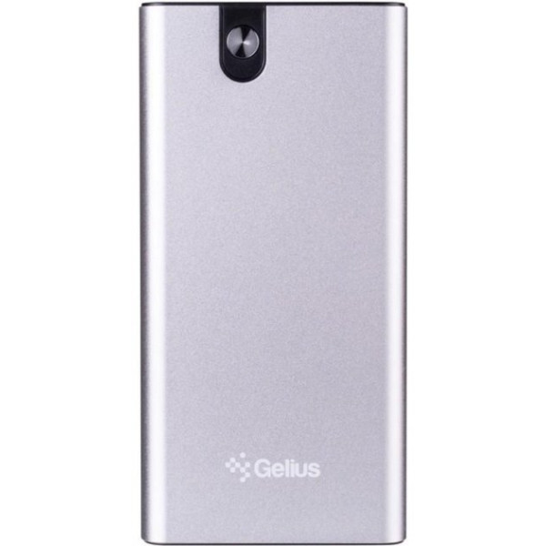 Дополнительная батарея Gelius Pro Edge GP-PB10-013 10000mAh Silver (12 мес) - фото Дополнительная батарея Gelius Pro Edge GP-PB10-013 10000mAh Silver (12 мес)
