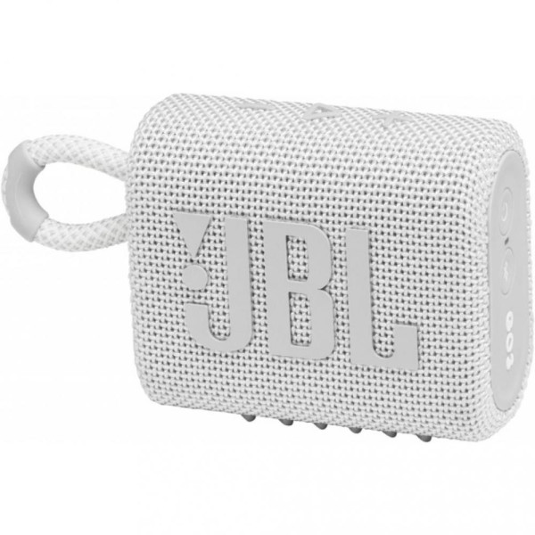 Портативные колонки JBL GO 3 White (JBLGO3WHT)