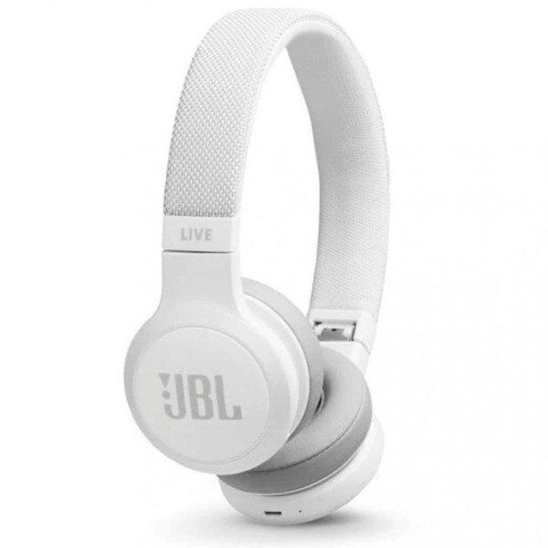 Наушники с микрофоном JBL Live 400BT White (JBLLIVE400BTWHT) - фото Наушники с микрофоном JBL Live 400BT White (JBLLIVE400BTWHT)