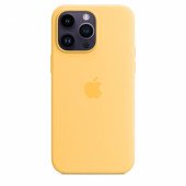 Чехол для iPhone 14 Pro Apple Silicone Case with MagSafe (Sunglow)