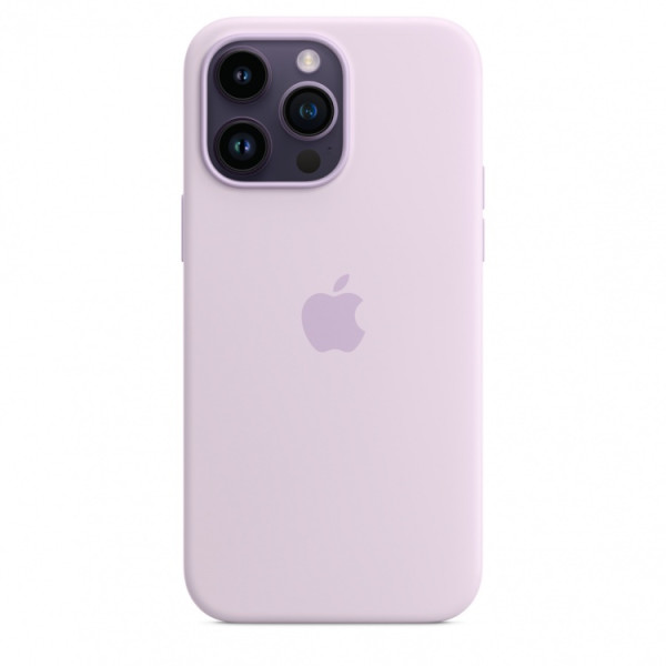 Чехол для iPhone 14 Pro Apple Silicone Case with MagSafe (Lilac) - фото Чехол для iPhone 14 Pro Apple Silicone Case with MagSafe (Lilac)