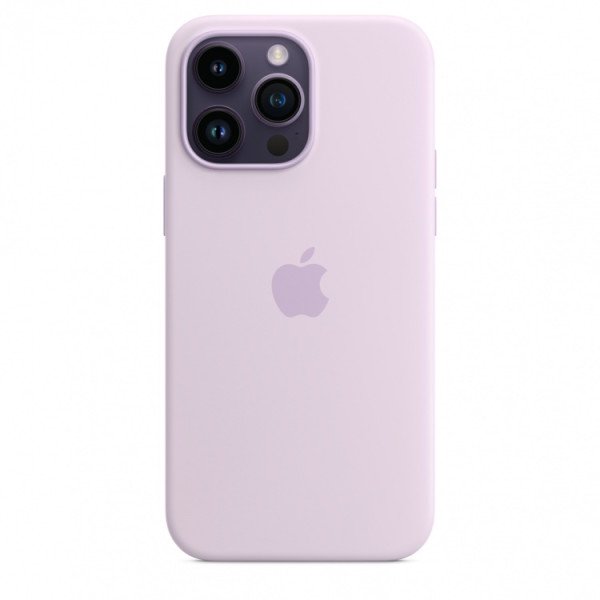 Чехол для iPhone 14 Pro Max Apple Silicone Case with MagSafe (Lilac) - фото Чехол для iPhone 14 Pro Max Apple Silicone Case with MagSafe (Lilac)