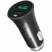 АЗУ Gelius Pro Twix QC GP-CC006 USB+Type-C 3.1A Black (12 мес)